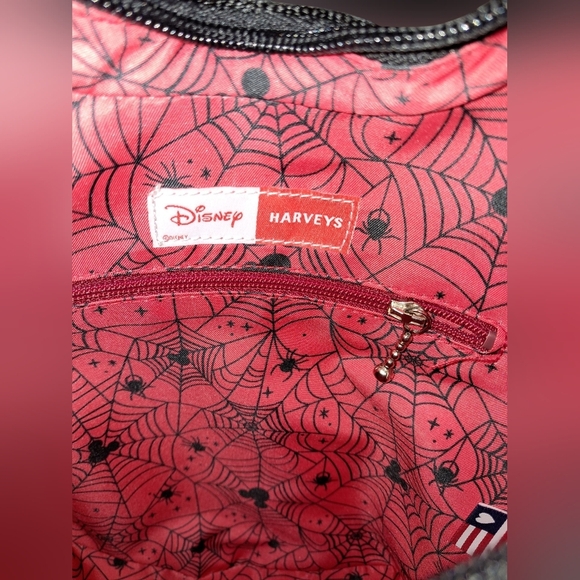 Harvey's Disney Vampire Mickey Convertible Crossbody Bag Purse Backpack NWT - Picture 6 of 8